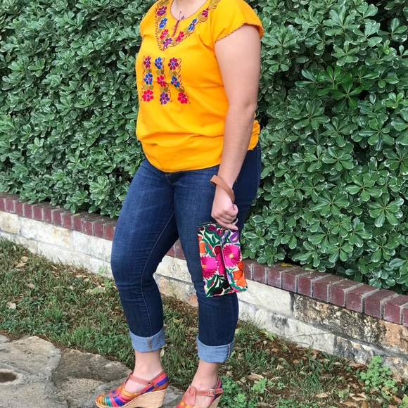 Multi color fiesta huarache wedge - Picture 2 of 6